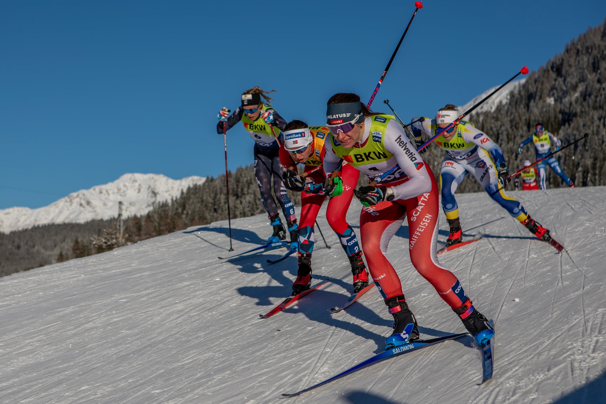 Nadine Fähndrich WC Win in Davos