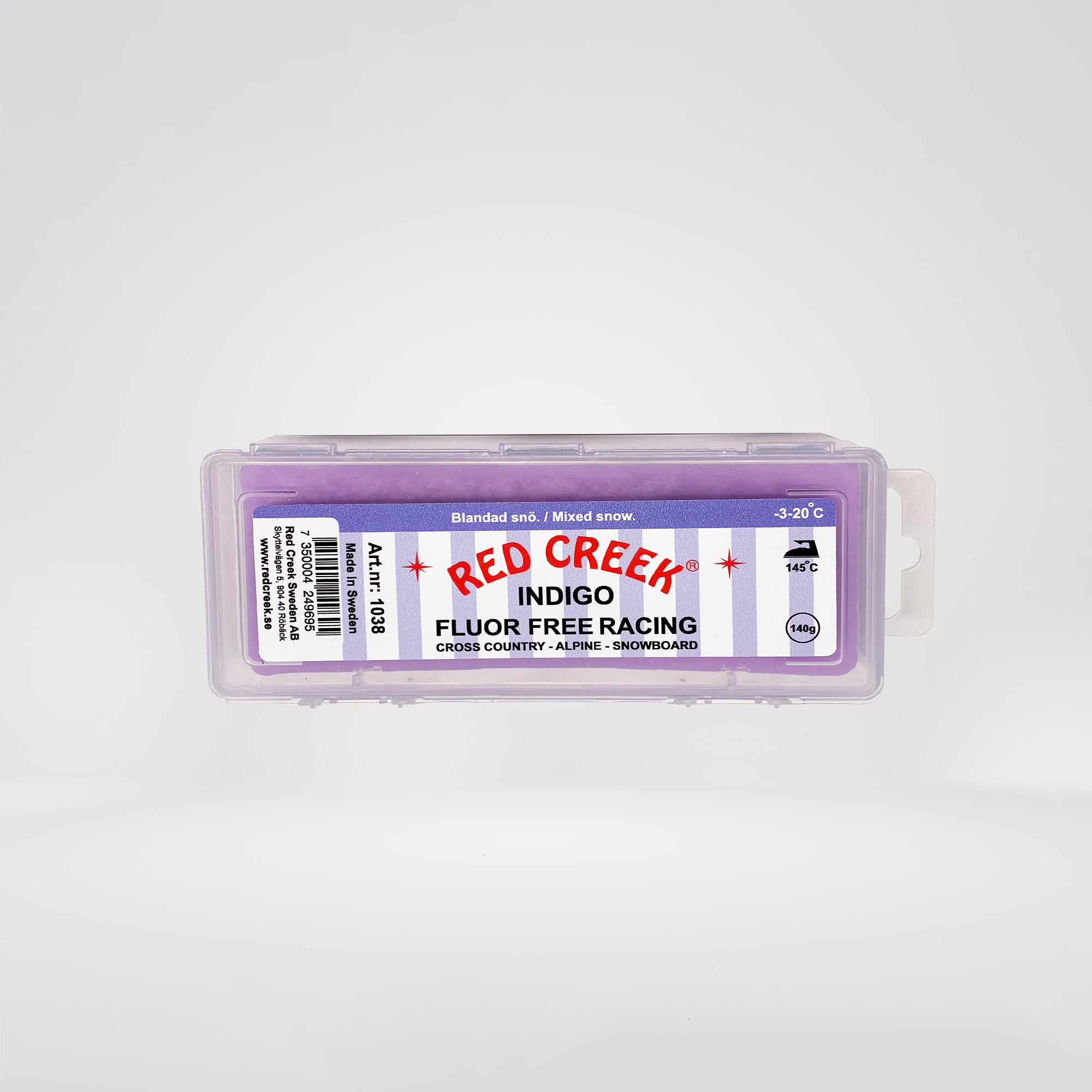 Fluor-Free Racing Paraffin 140gr Purple Ski Wax