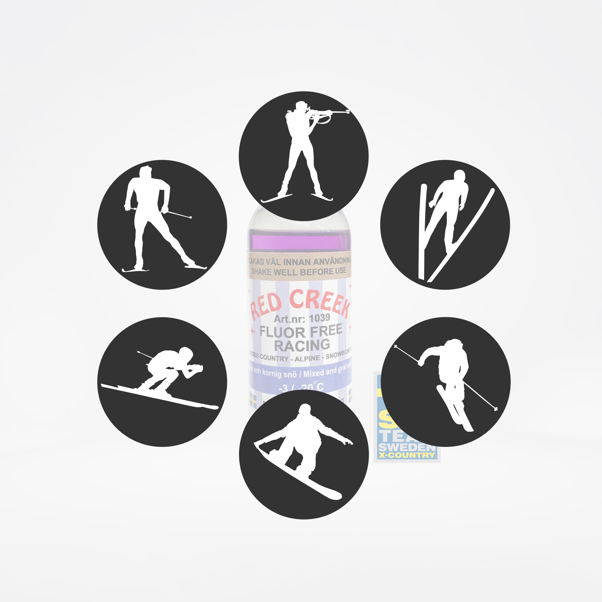 Fluor-Free Racing Liquid 90ml Purple Ski Wax