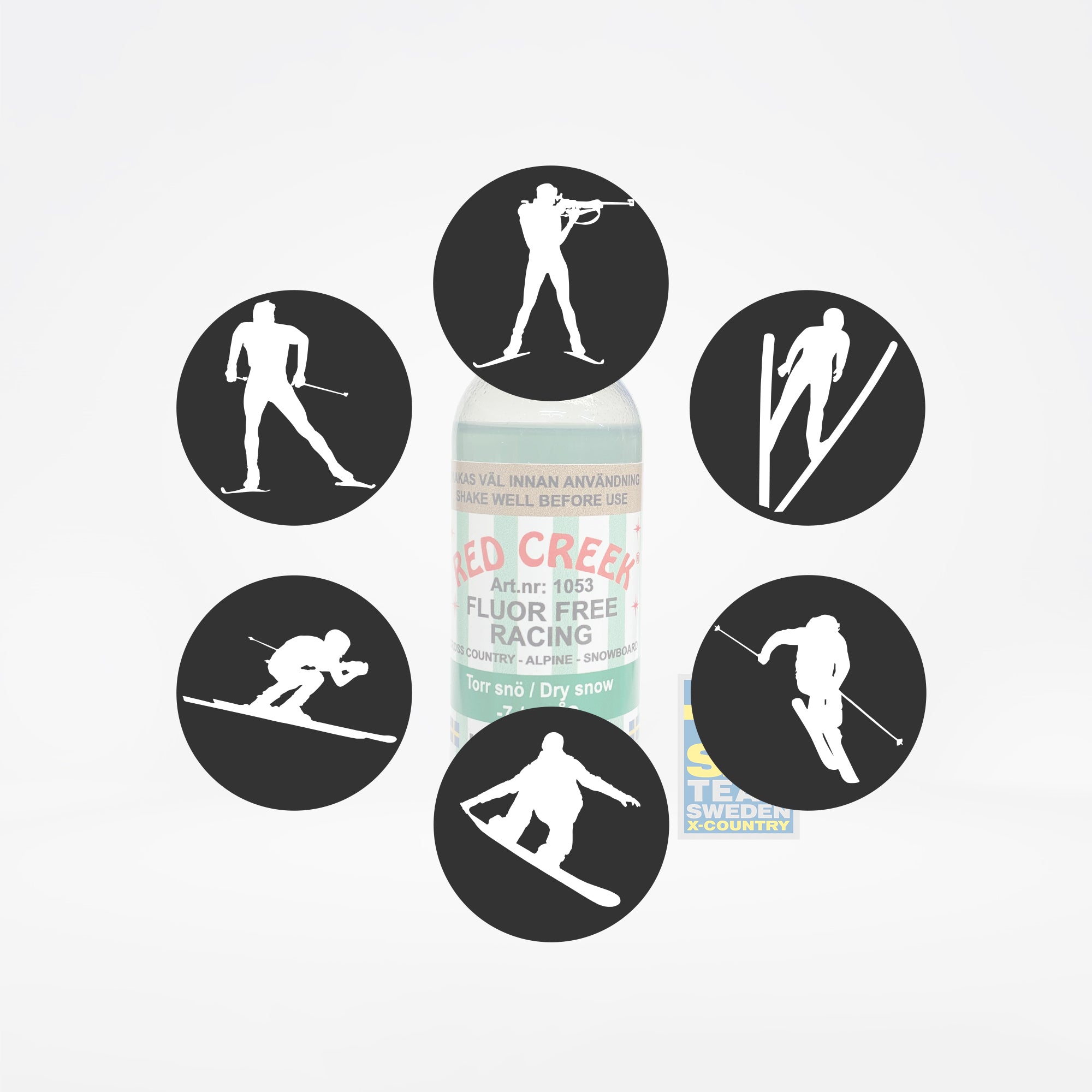 Fluor-Free Racing Liquid 90ml Green Ski Wax