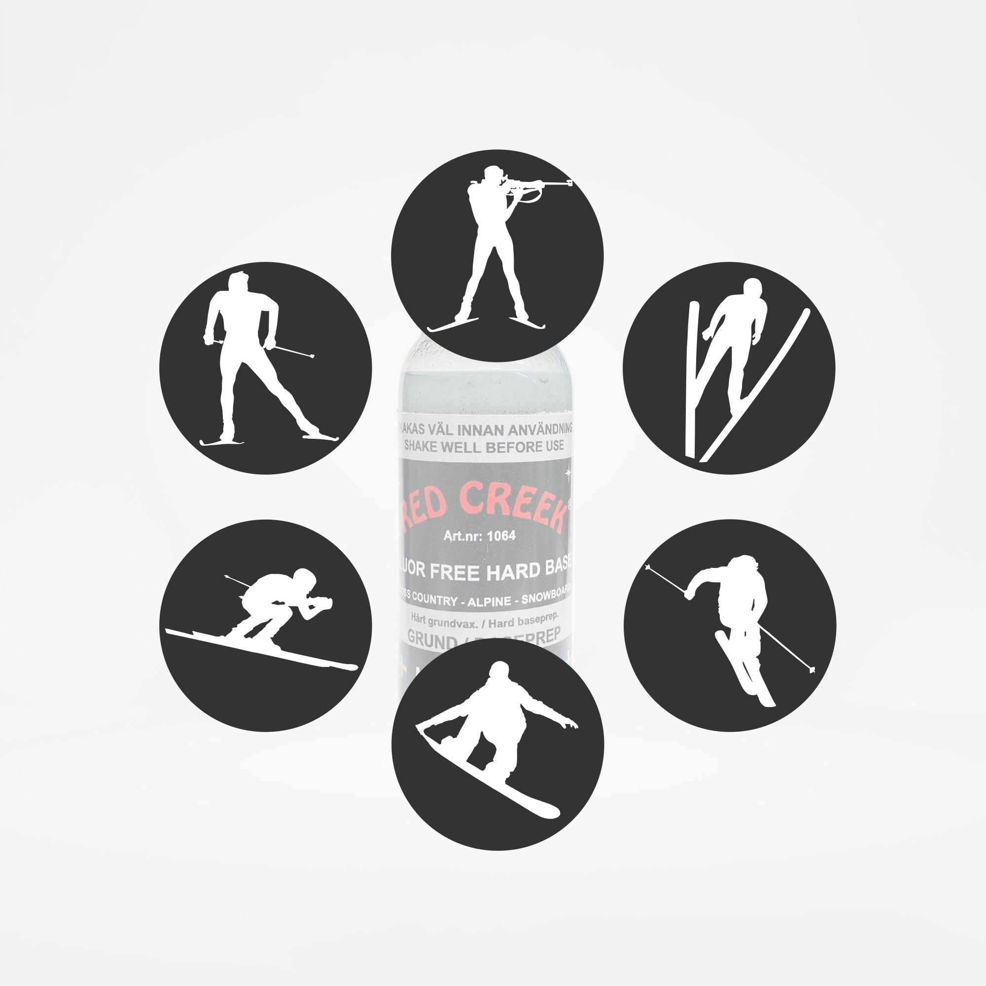 Fluor-Free Racing Liquid 90ml Black Ski Wax