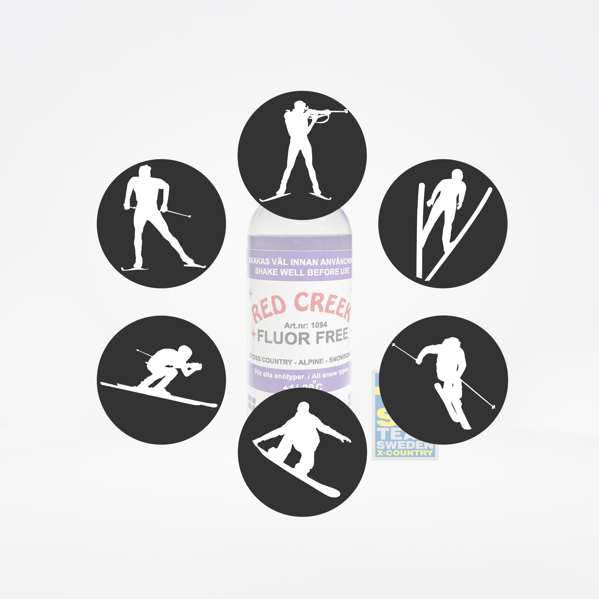 Fluor-Free Racing Liquid 90ml Purple Ski Wax