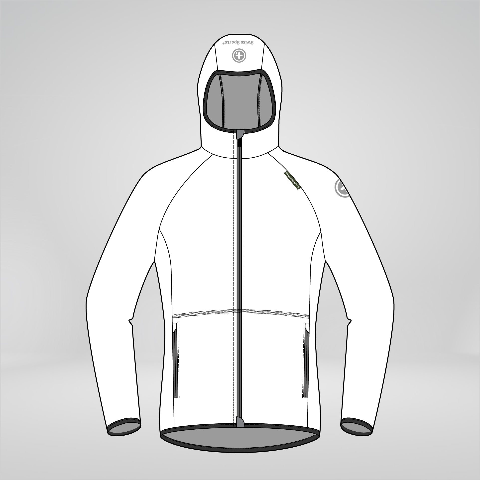 Team Midlayer Hoody Jacket women