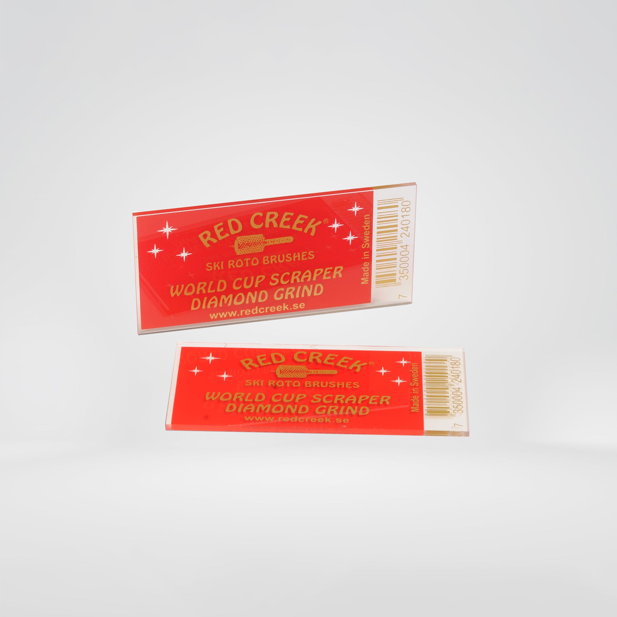 RED CREEK - 2018 3mm Scraper - Ski Waxing Tool - Front