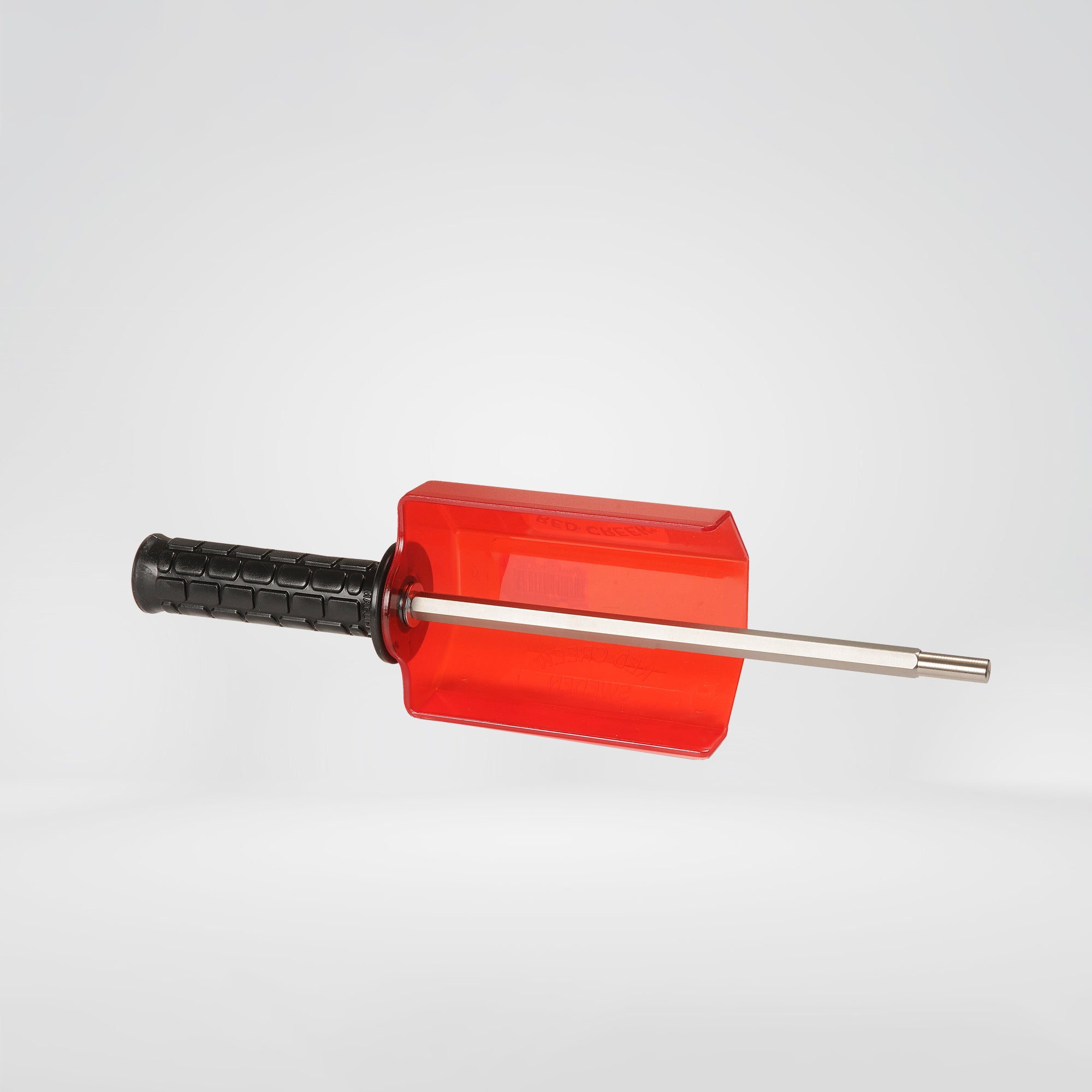 RED CREEK - 2103 Handle 200mm Rotor Brush - Ski Waxing Tool - Front