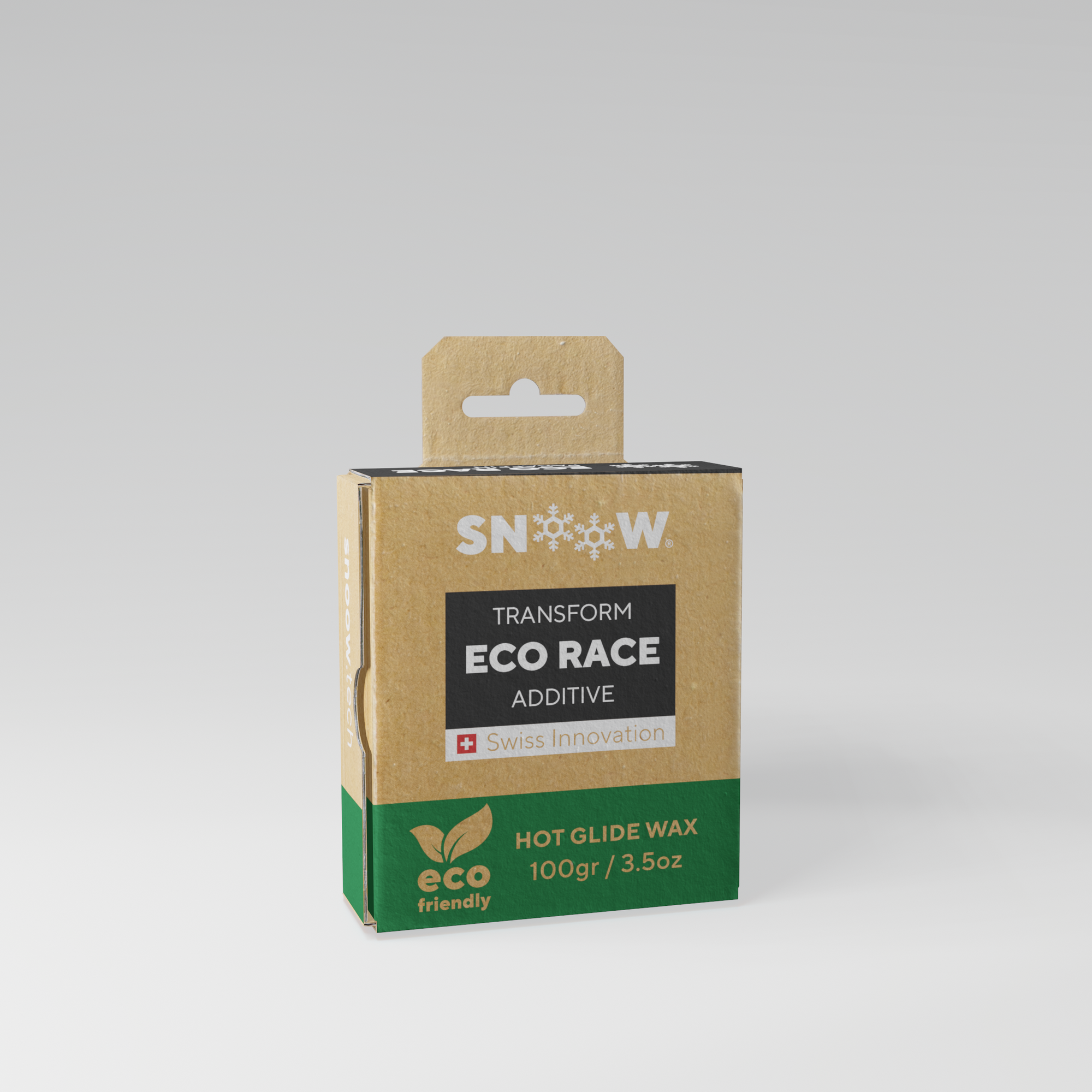 ECO RACE PARAFFIN SKIWACHS - Schwarz 100gr