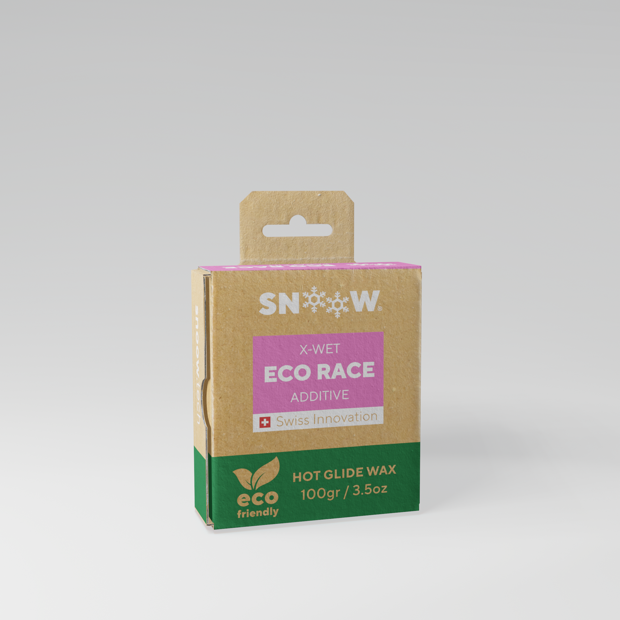 ECO RACE PARAFFIN SKIWACHS - Pink 100gr