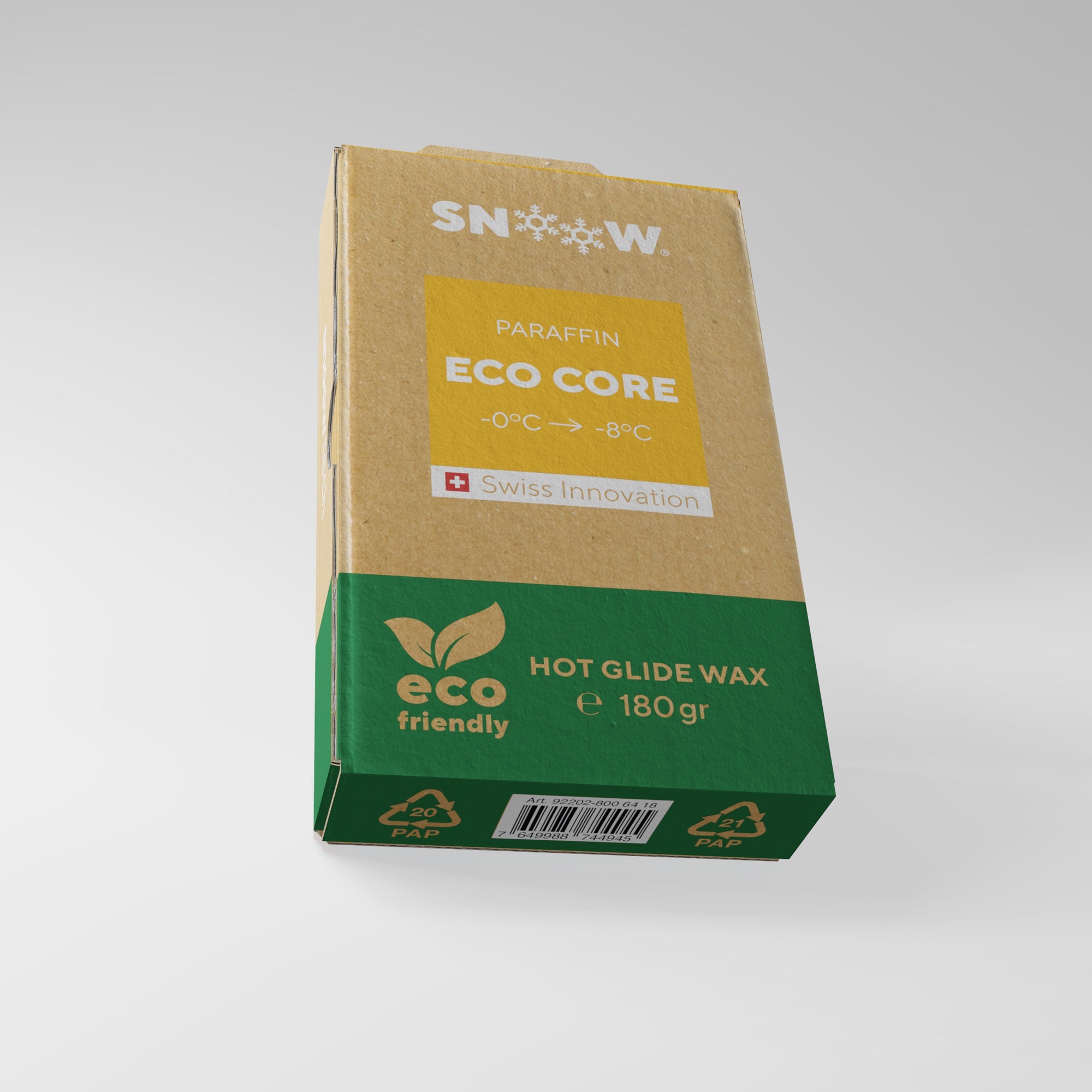 ECO CORE PARAFFIN SKIWACHS - Orange 180gr