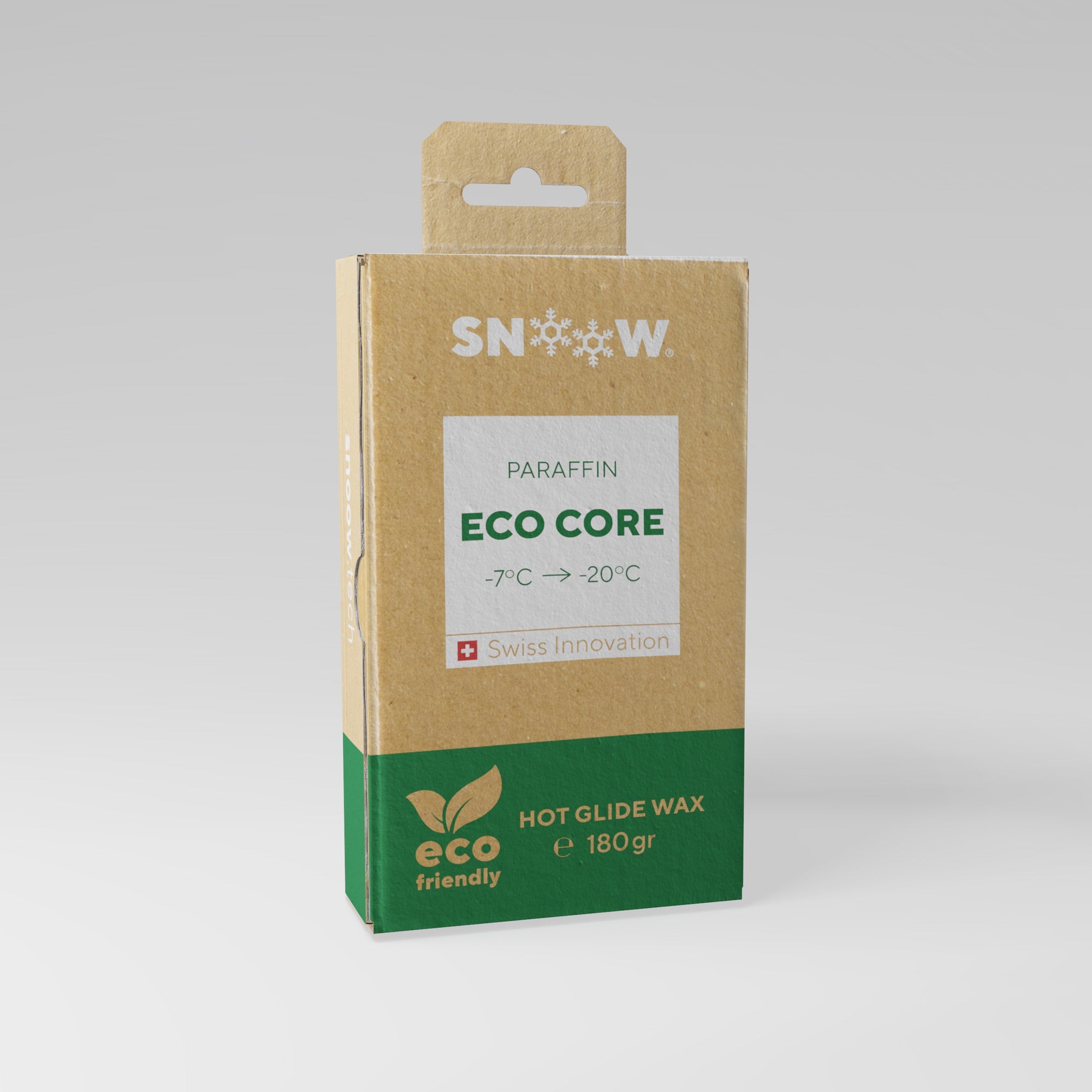 ECO CORE PARAFFIN SKIWACHS - Weiß 180gr