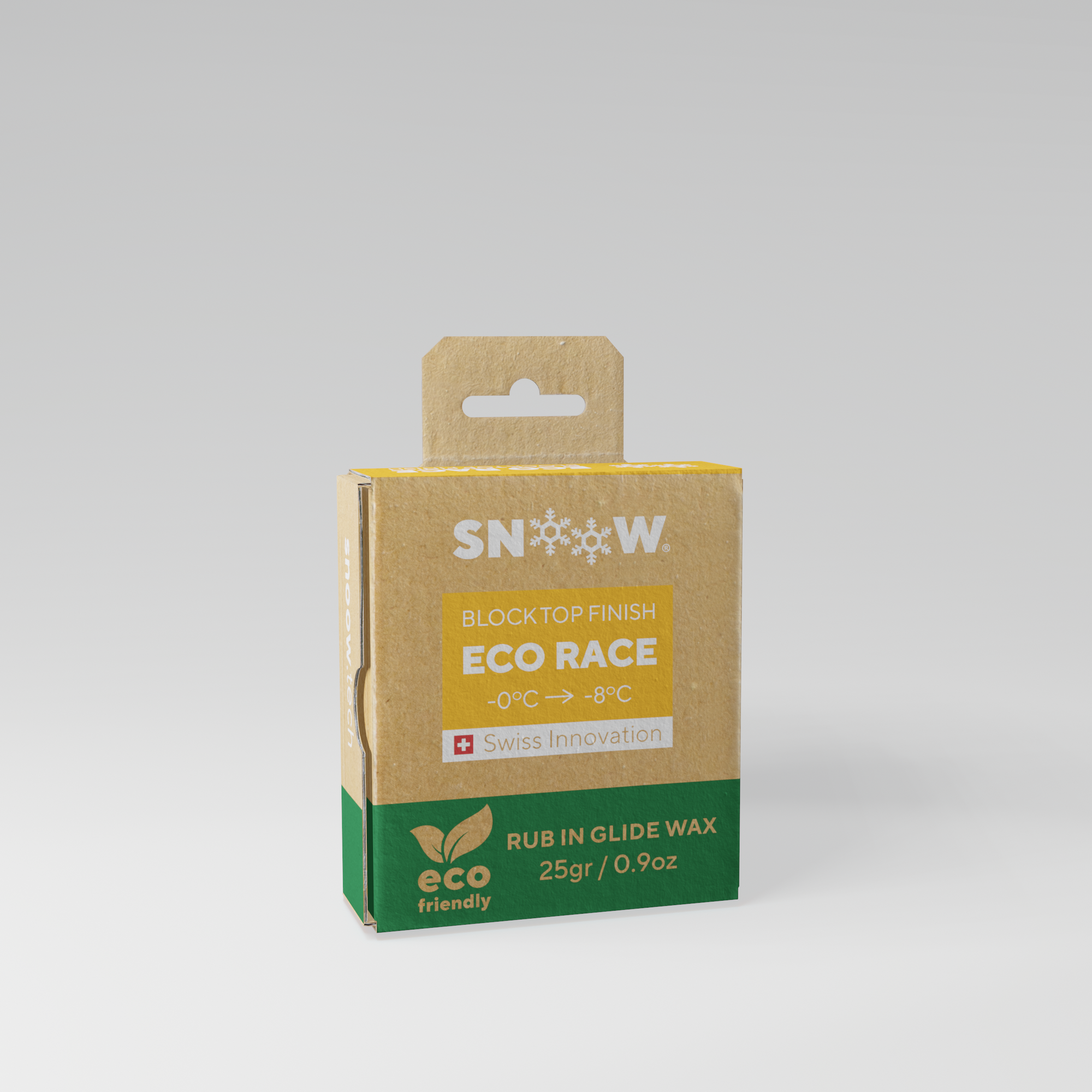 ECO RACE BLOCK SKI WAX - Orange 25gr