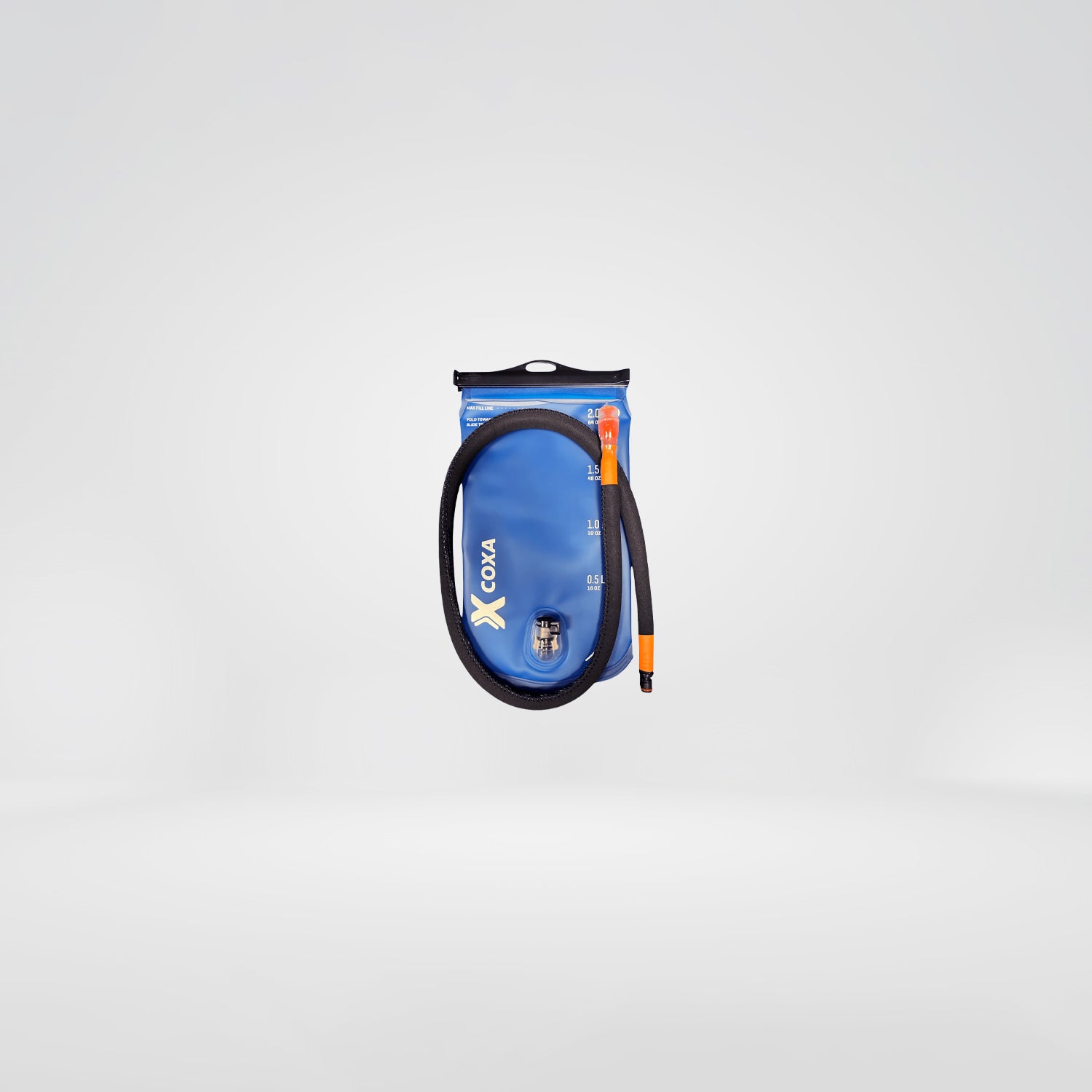 CoXa R8 Back Pack 8 liter - View with Soft flask Reservoir and tube