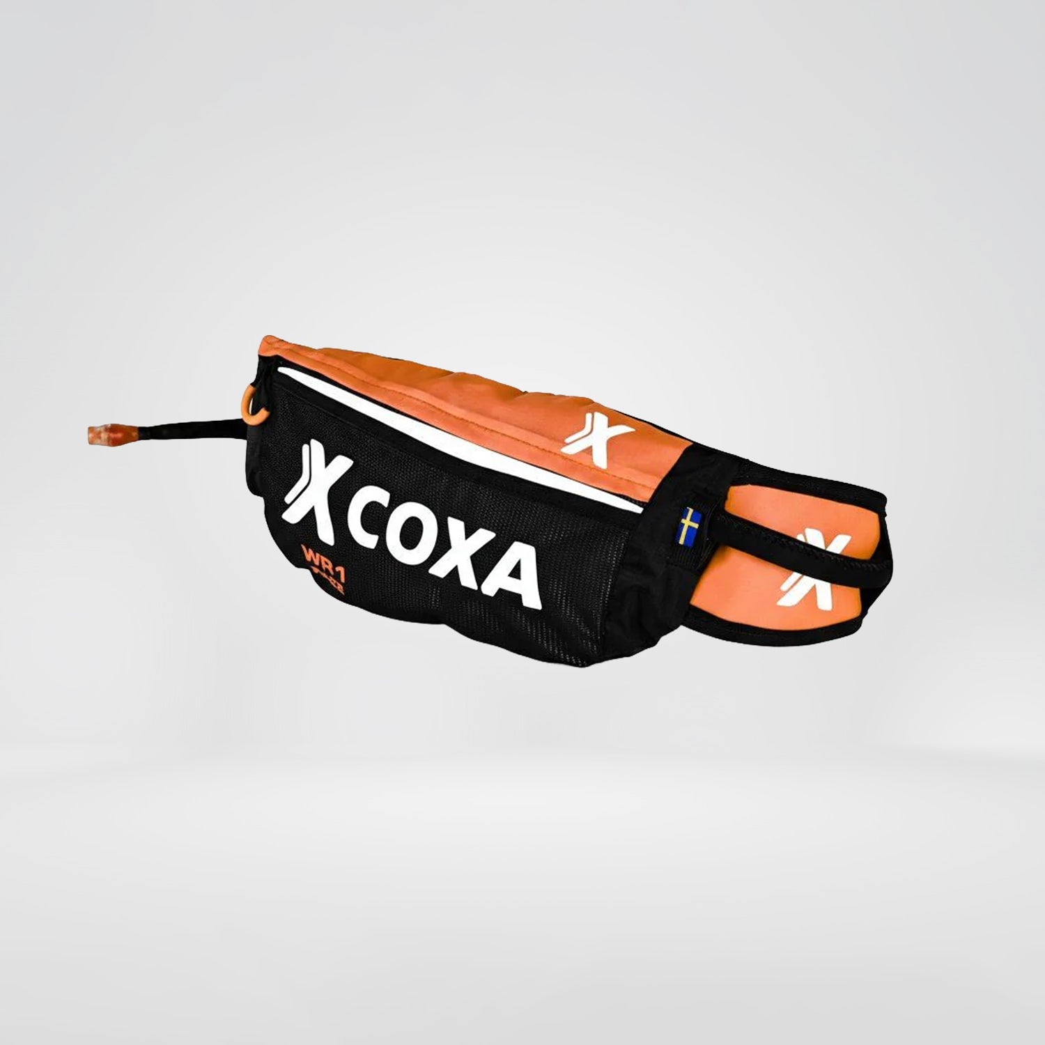 CoXa WR1 RACE Technical drink belt with insulated tube - Black Orange - View back