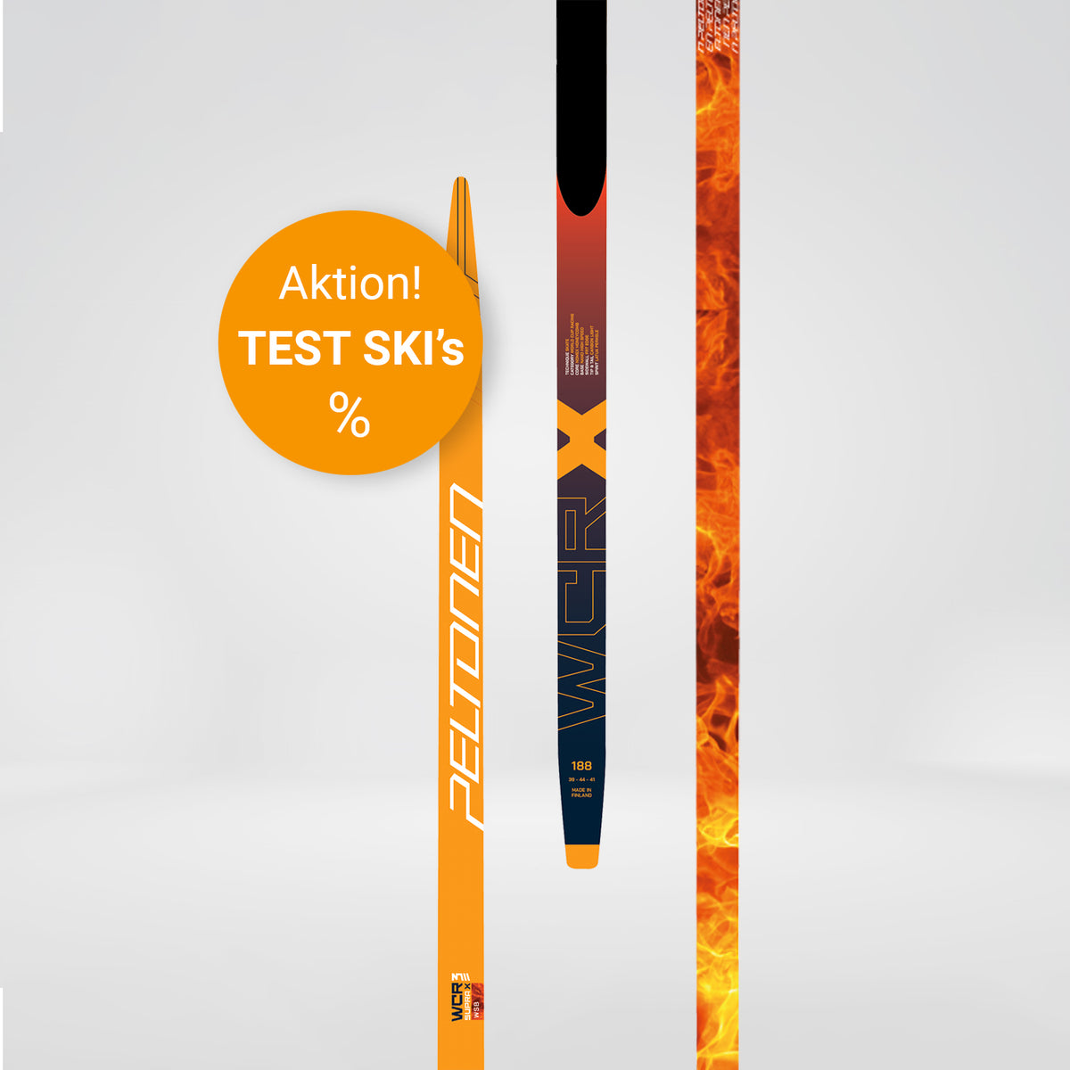 SUPRA X SKATE SKI - Test Ski - Wet Snow Base
