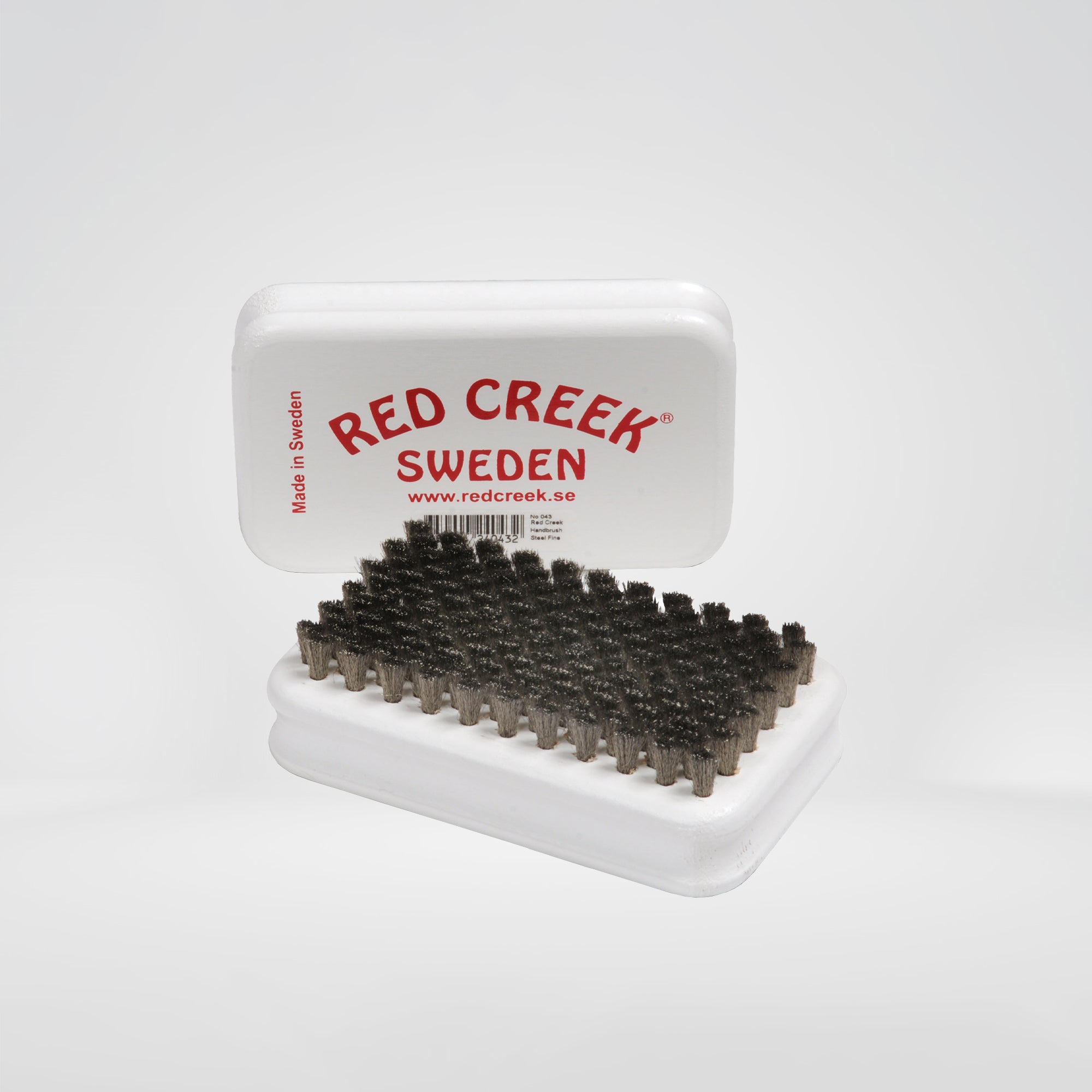 Red Creek - 2043 Fine Curled Steel - Hand Brush - Front view